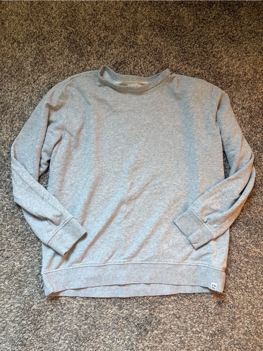 Fair Harbor Light Gray Men’s Crewneck